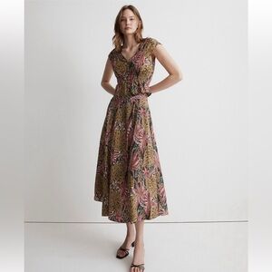 Madewell Crinkle Crepe Matching set